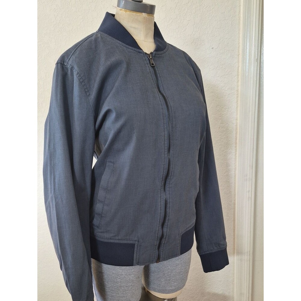 Banana Republic 97% Cotton Zip Up Jacket Sz Medium